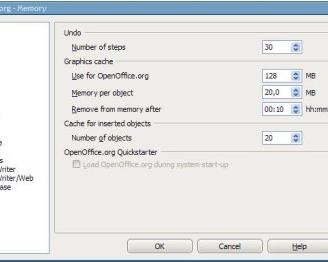 Как ускорить запуск OpenOffice