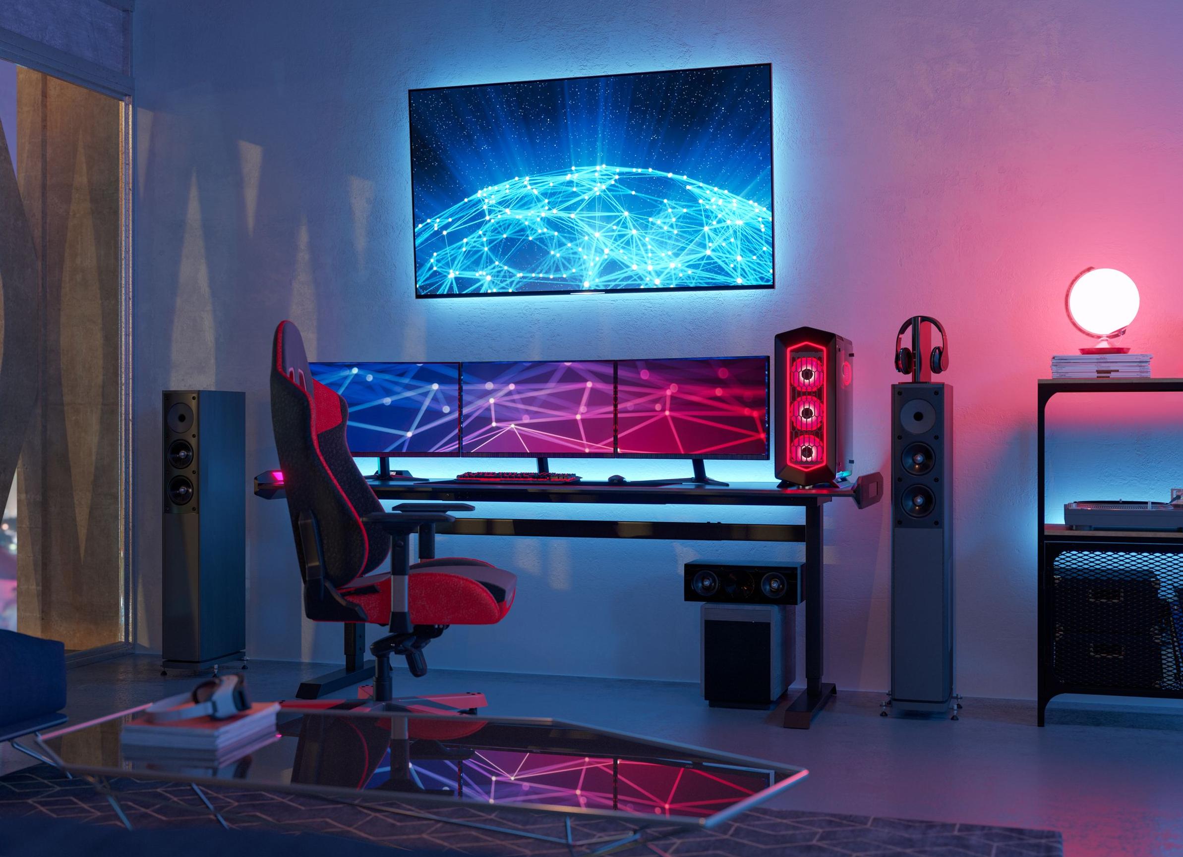 Multidisplay setup: think different