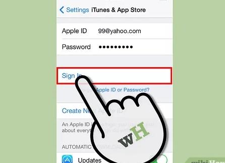 Регистрация в iTunes Store