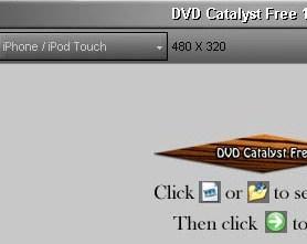 DVD Catalyst конвертирует DVD для вашего гаджета за один клик