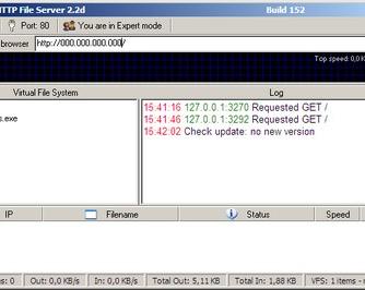 Http File Server 2.2d -- шарим файлы по http