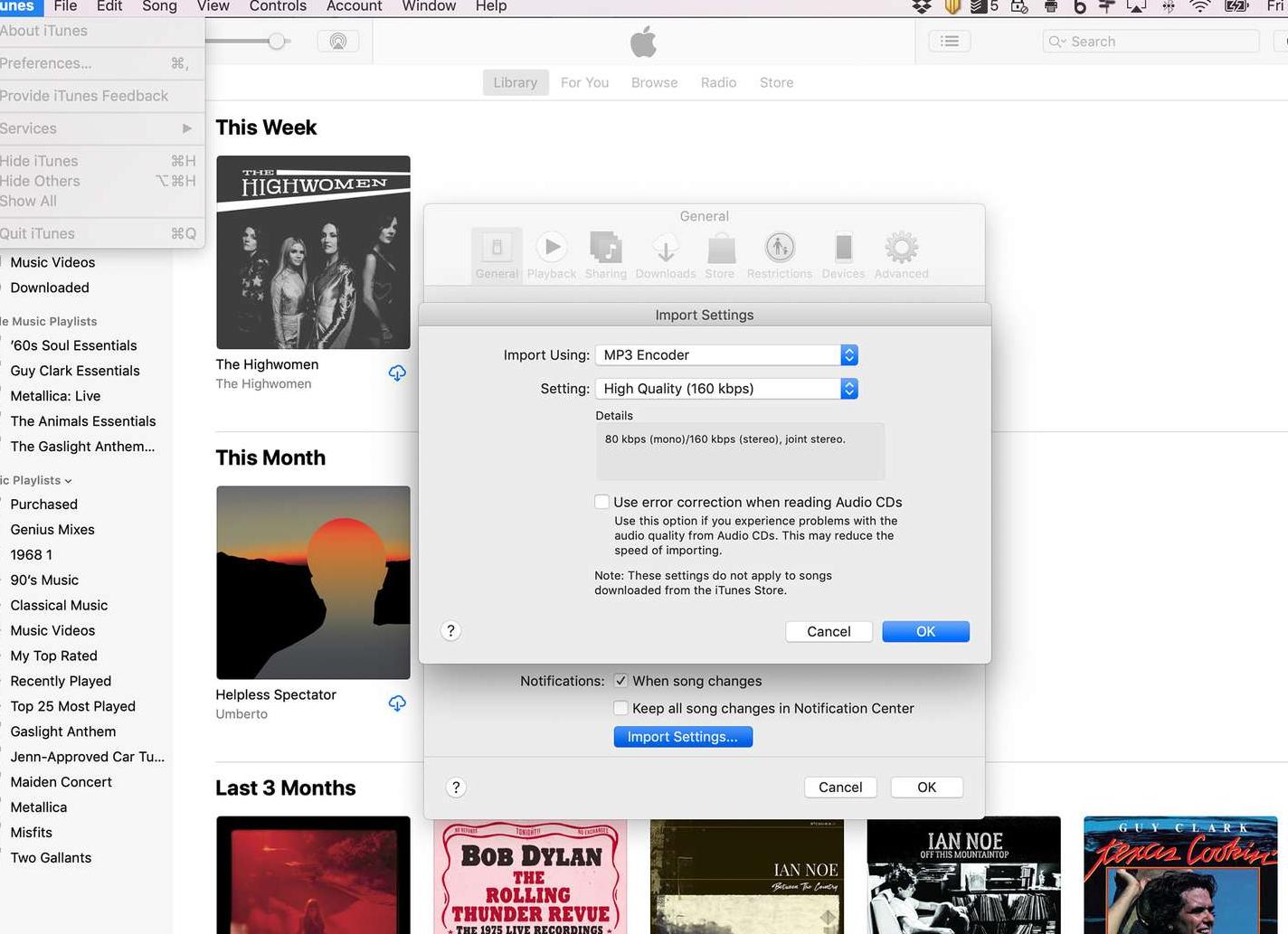 Экспорт mp3 из iTunes